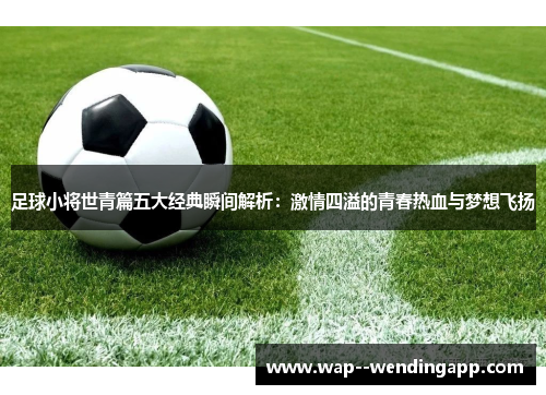 足球小将世青篇五大经典瞬间解析：激情四溢的青春热血与梦想飞扬